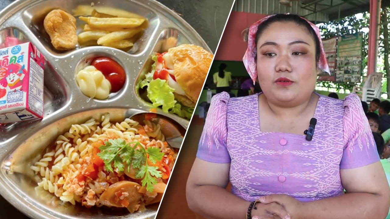 ครูสาวเล่าที่มา "โรงอาหารในฝัน" เตรียม "อาหารกลางวัน" ให้นักเรียนแบบจัดเต็ม