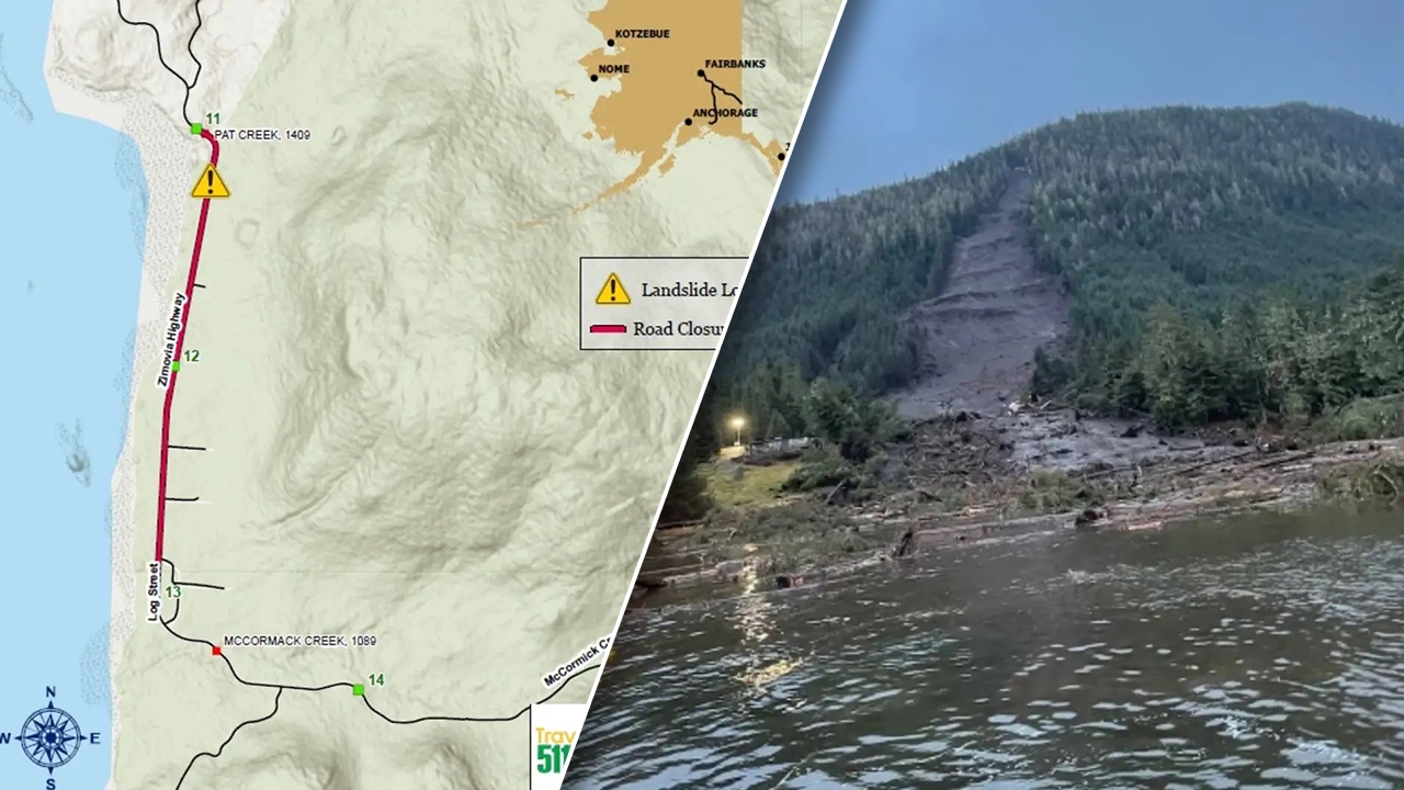 ระทึก ดินถล่มในรัฐอะแลสกา ดับสลดอย่างน้อย 3 สูญหายหลายคน