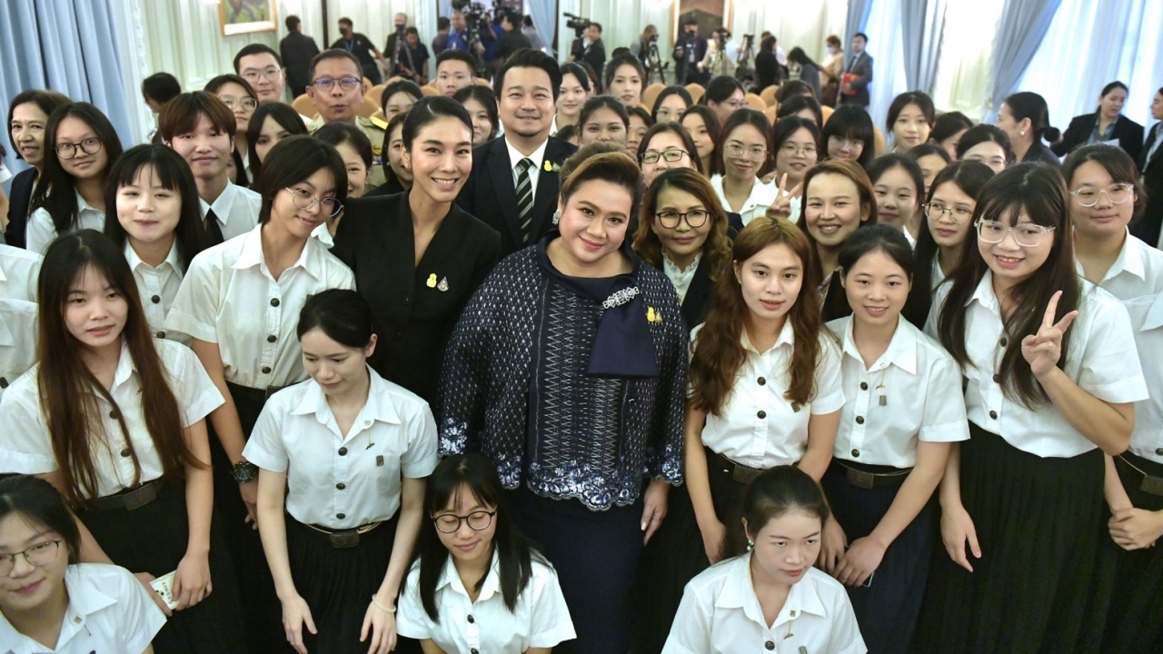 “ศุภมาส” มอบโอวาทนักศึกษาจีน ม.หัวเฉียว ขอบคุณเลือกไทยเป็นจุดหมายการศึกษา