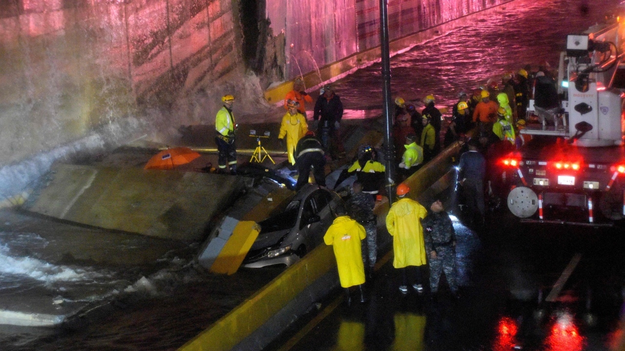 ฝนถล่มหนัก ทำกำแพงอุโมงค์โดมินิกันถล่ม ดับ 9 ศพ