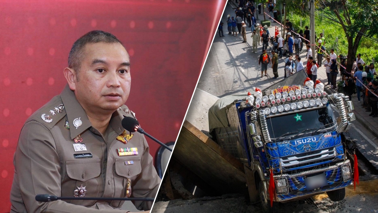 ตร.ผุดแนวคิดใช้ 6 ล้อ แบ่งถ่ายน้ำหนักบรรทุก ก่อนเข้า กทม. แก้ปัญหาน้ำหนักเกิน