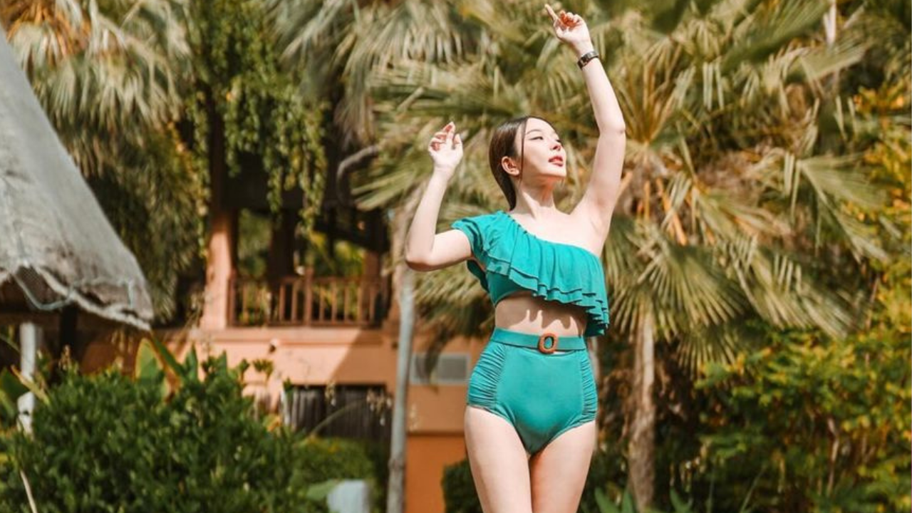 หญิงแย้ ทำชาวเน็ตโฟกัสผิดจุดทักทำไมอลังเว่อร์ หลังใส่ชุดว่ายน้ำอวดความแซ่บ