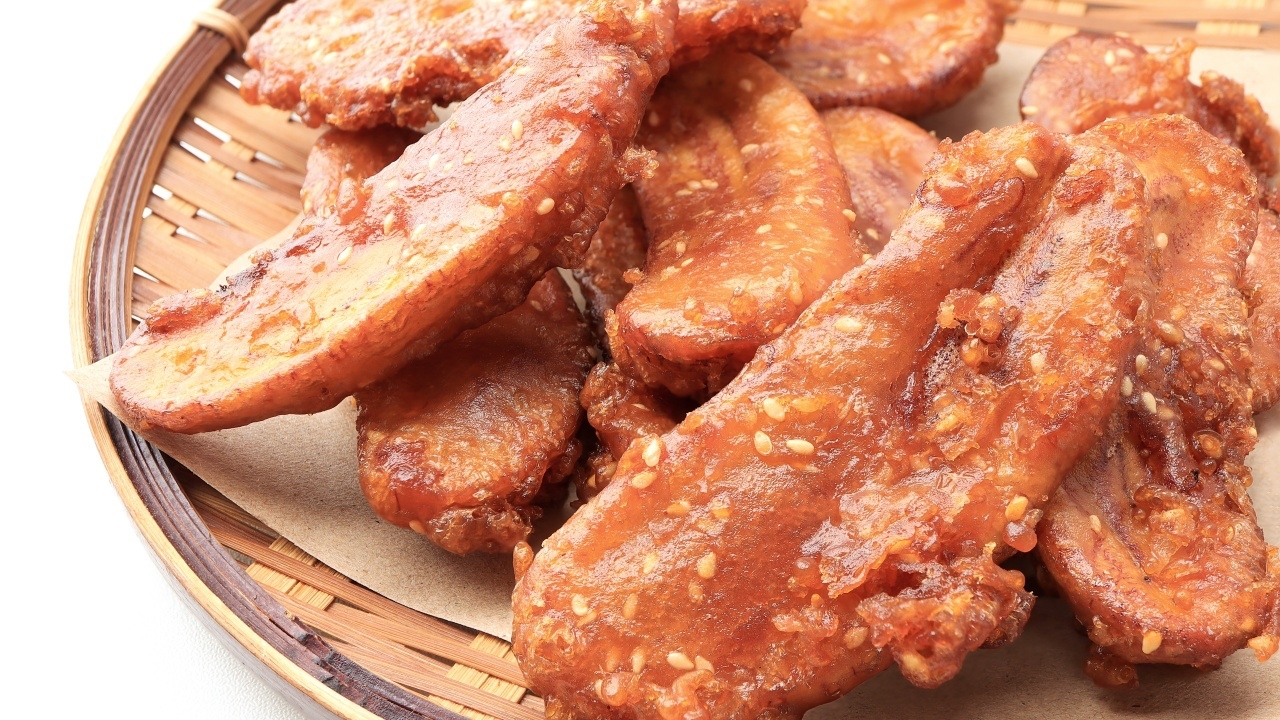 สูตรกล้วยทอดโบราณ ใส่กะทิ กรอบนอก นุ่มใน