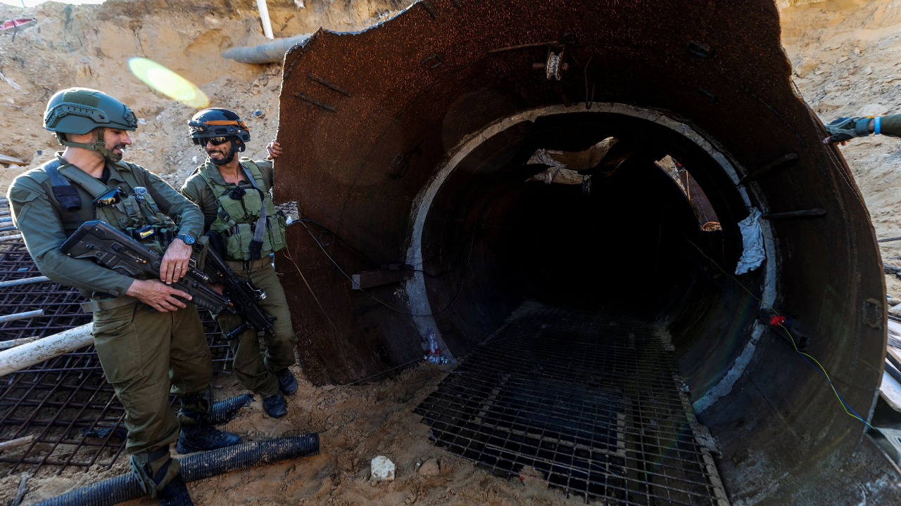  อิสราเอลพบอุโมงค์ลับของกลุ่มฮามาส ความยาว 4 กม.ตรงพรมแดนกาซา 