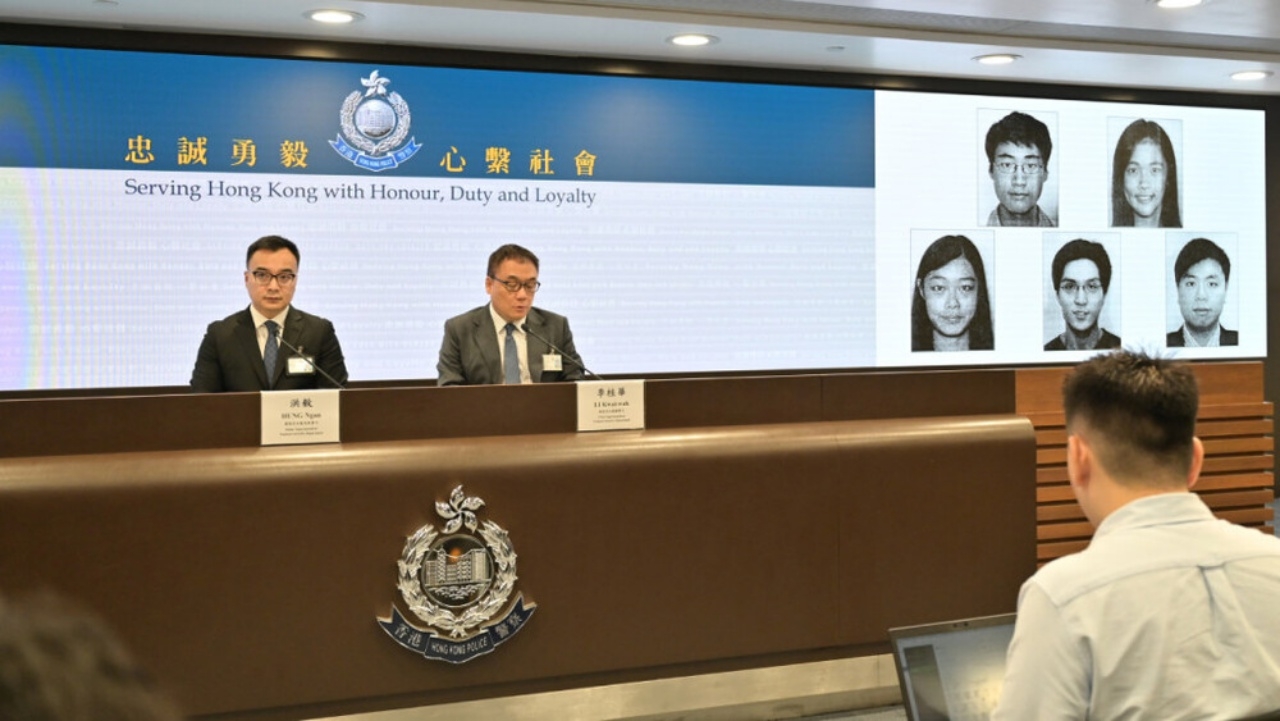 ฮ่องกงตั้งค่าหัวนำจับ 5 นักเคลื่อนไหว ข้อหาเป็นภัยความมั่นคง