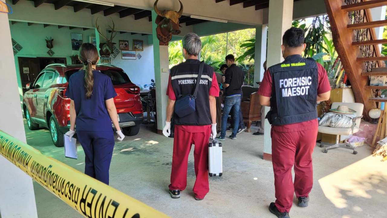 พ่อเลี้ยงดังแม่สอด เครียดธุรกิจชายแดนถูกโกง ยิงเมียตาย-ตัวเองสาหัส 