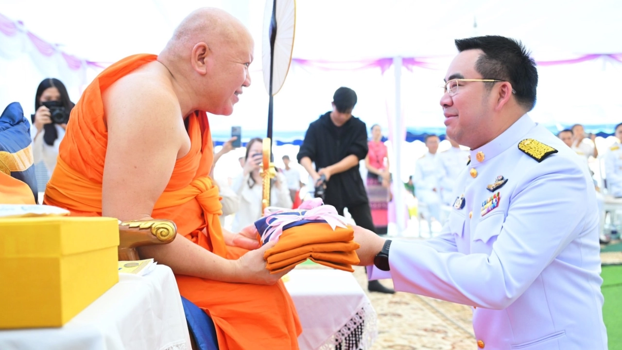 “พลภูมิ” เปิดงาน บรรพชาสามเณรภาคฤดูร้อน เฉลิมพระเกียรติ "กรมสมเด็จพระเทพฯ"