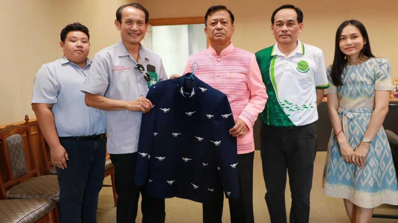 กาฬสินธุ์คิกออฟซอฟต์พาวเวอร์ ใส่เสื้อลายไดโนเสาร์มินิโมเคอร์เซอร์ ทุกวันศุกร์