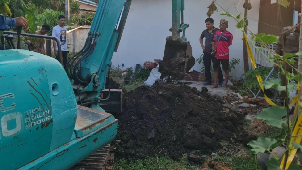 สุดหลอน ผัวฆ่าเมียขุดหลุมฝัง เพี้ยนออกไปนั่งคุยกับผีจนโดนจับ