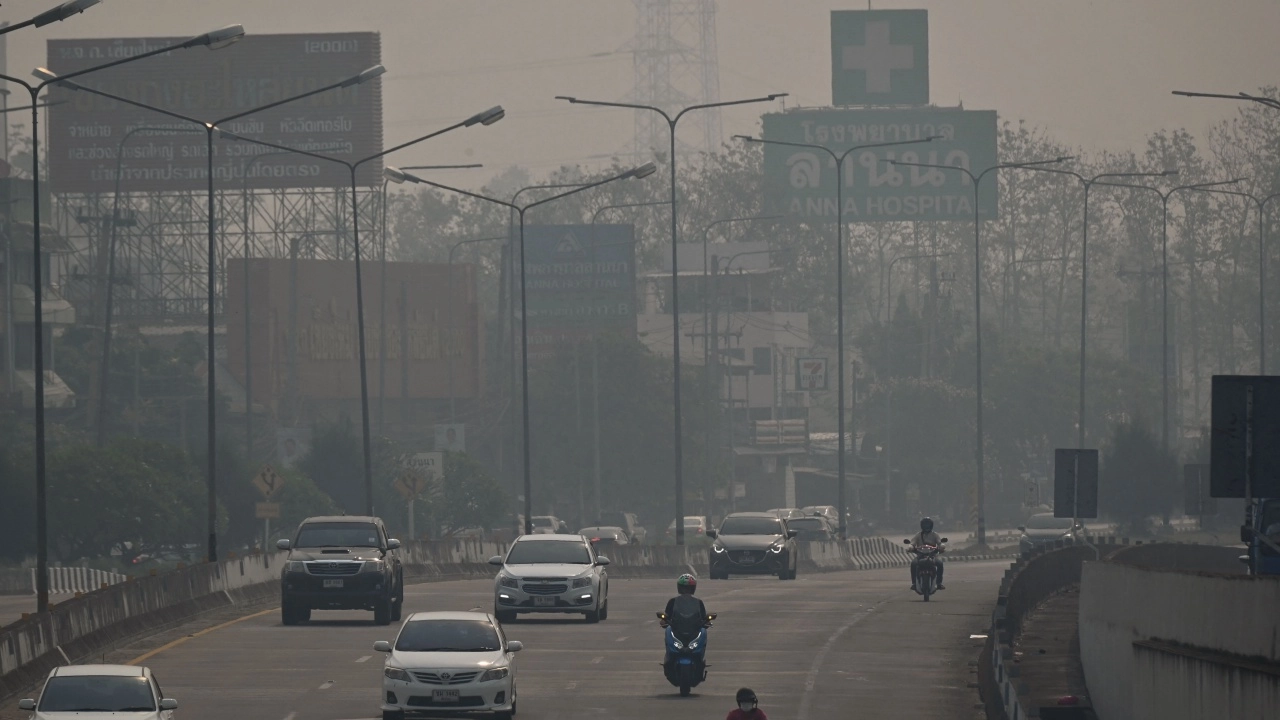 เชียงใหม่อ่วมหนัก ค่าฝุ่น PM 2.5 พุ่งติดอันดับ 1 เมืองมลพิษโลก