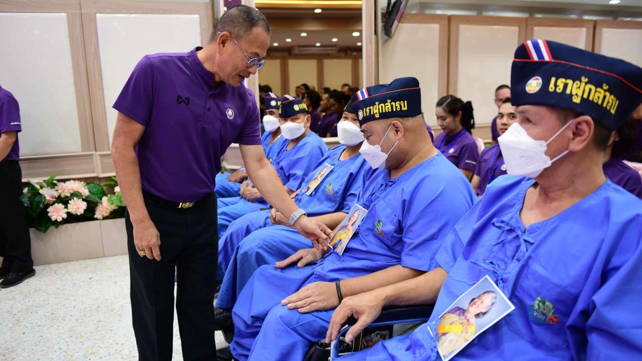 ผอ.อผศ. ขอเยาวชนเห็นคุณค่า ไม่หลบหลู่ ให้เกียรติ "ทหารผ่านศึก"