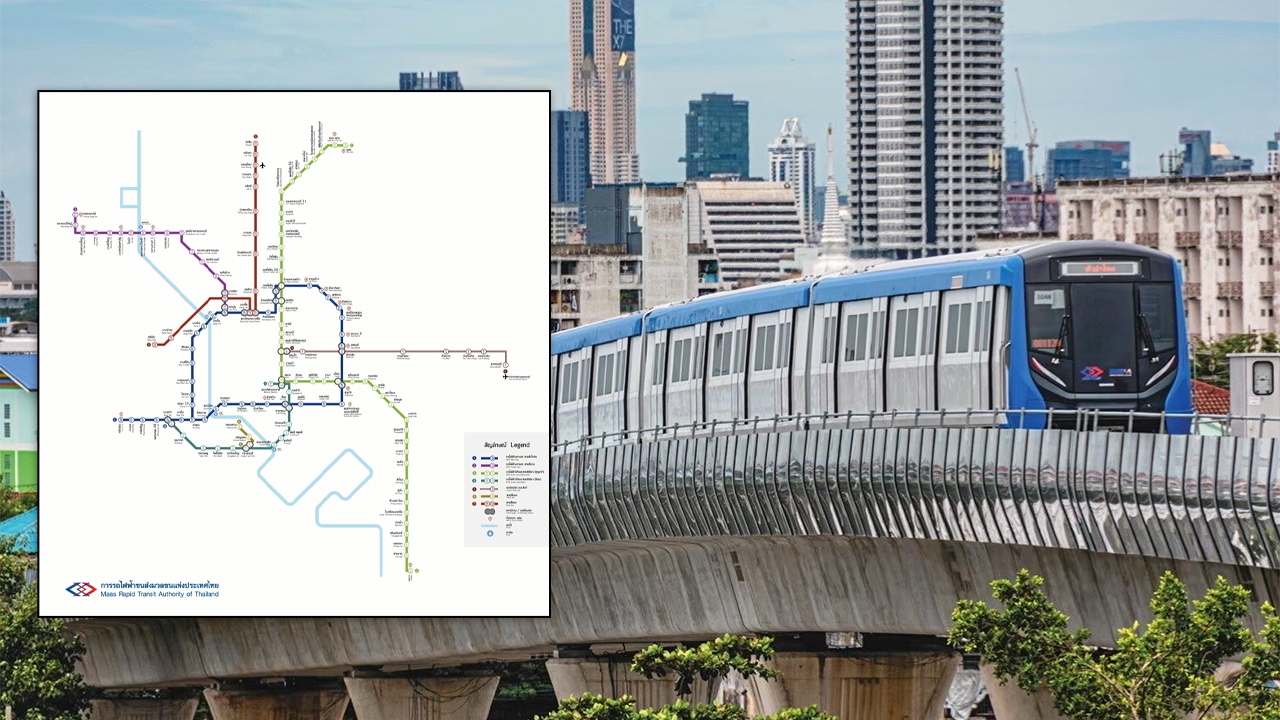 พานั่ง "รถไฟฟ้า 3 สี" ชวนเที่ยวช่วงสงกรานต์ "มู-ชิล-ช็อป-ชิม" ครบครัน