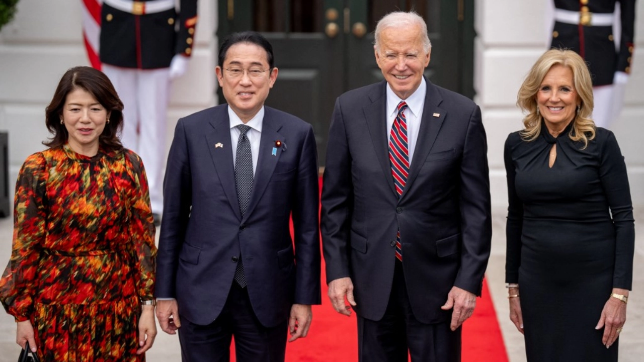 ไบเดนเปิดทำเนียบขาวต้อนรับผู้นำญี่ปุ่น พบหารือทวิภาคีขยายความสัมพันธ์ระดับภูมิภาค