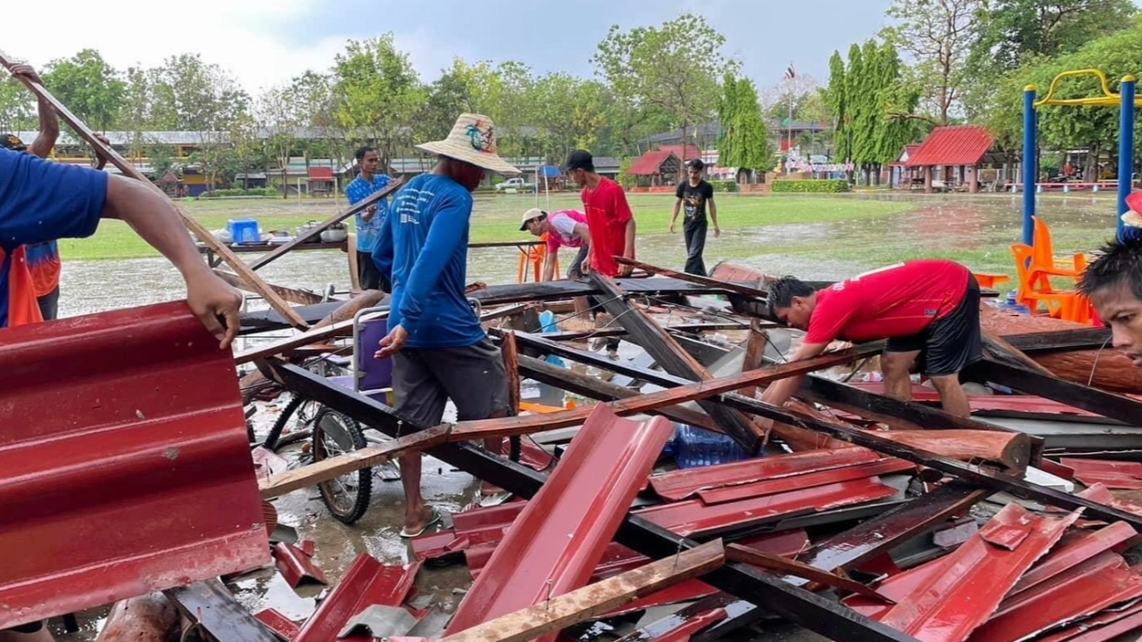 สภาพอากาศวันนี้ เตือน 20 จังหวัดภาคอีสาน ระวังพายุฤดูร้อน 
