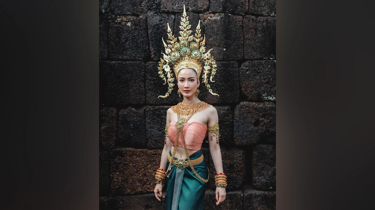 แต้ว ณฐพร แปลงโฉมเป็น พระนางภูปตินทรลักษมีเทวี สวยสง่าจนขนลุก