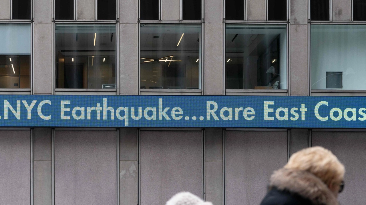 แตกตื่น แผ่นดินไหวเขย่านิวยอร์กของสหรัฐฯ ความแรง 4.8 ตามด้วยอาฟเตอร์ช็อกนับสิบครั้ง (คลิป)