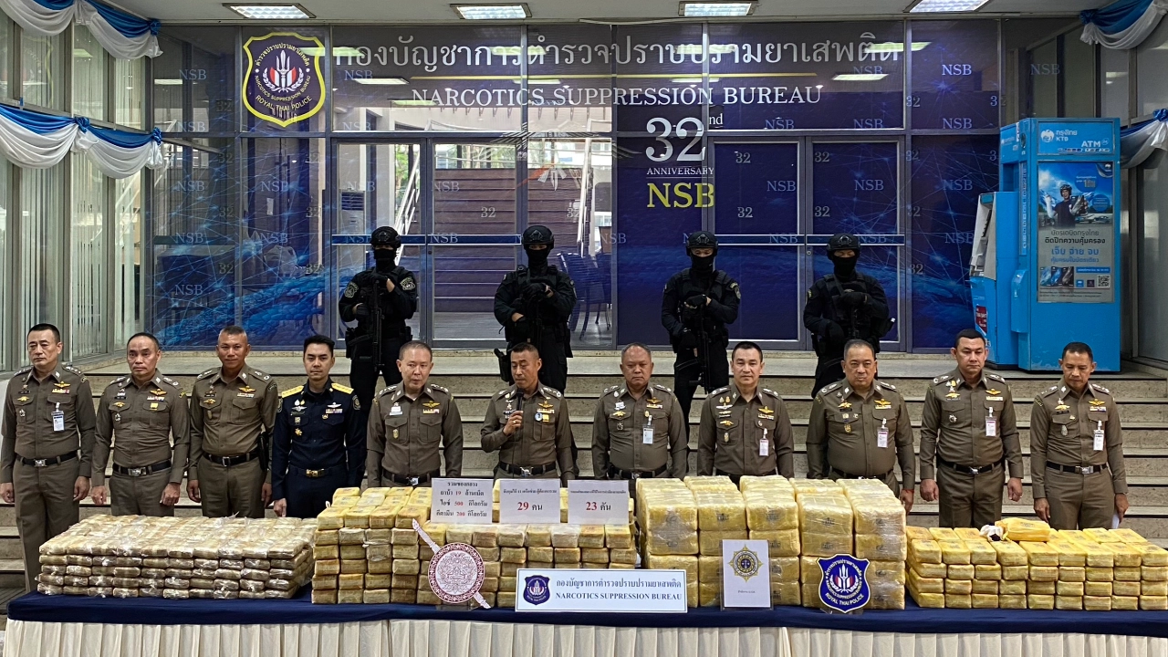 "มโหฬาร" จับยานรก มี.ค.เดือนเดียว บช.ปส. ยึดยาบ้า 19 ล้านเม็ด