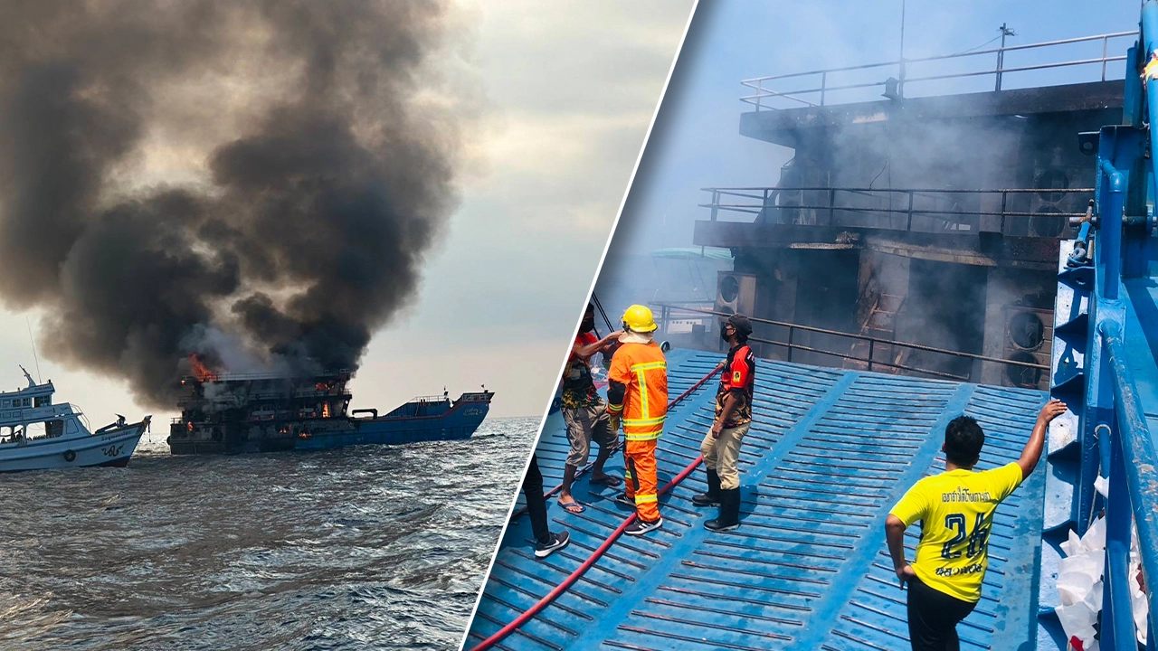 ไฟไหม้เรือนอนเกาะเต่าดับแล้ว จนท.เข้าตรวจสอบ พร้อมตั้งศูนย์ประสานช่วย