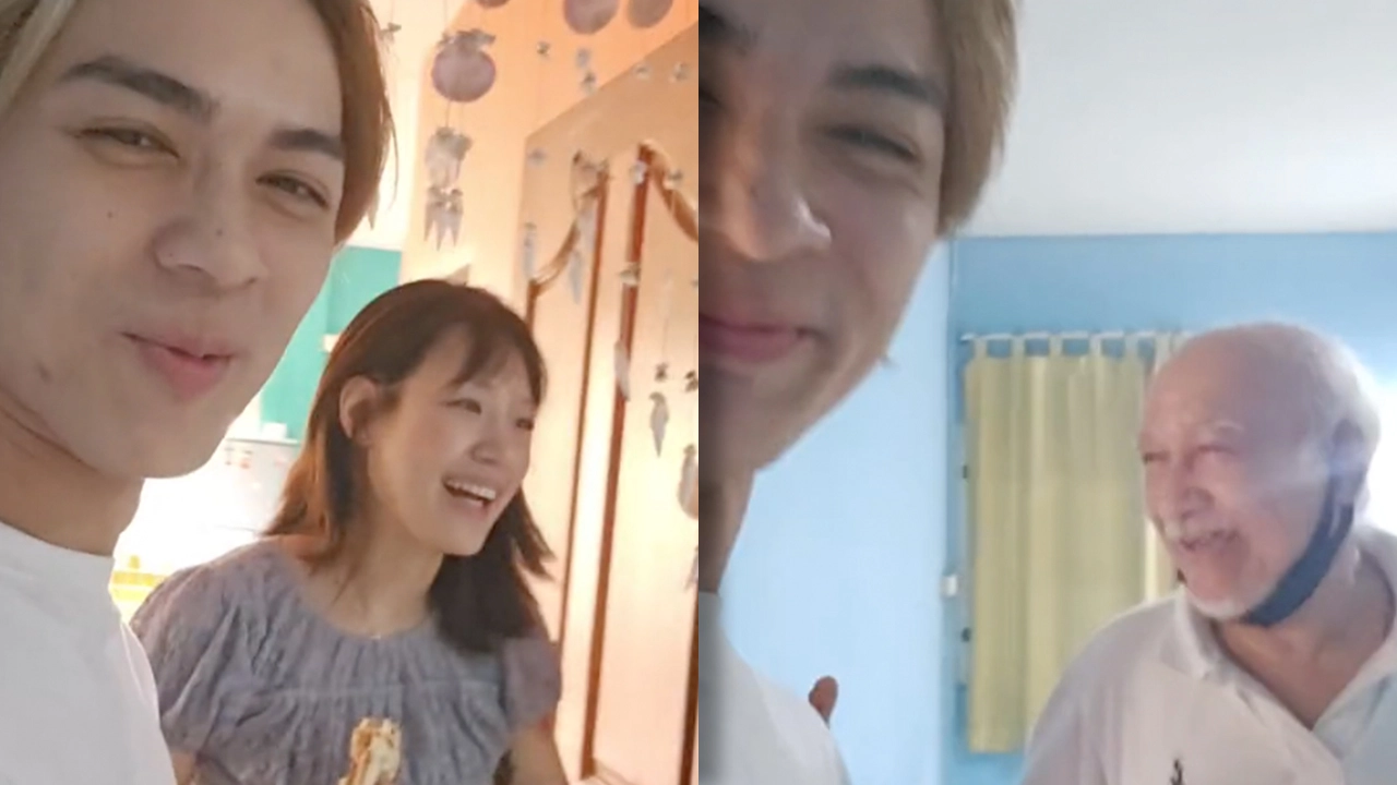 แน็ก ชาลี พา กามิน เข้าบ้านไปเจอคุณพ่อครั้งแรก แฟนคลับแห่แซวรัวๆ (คลิป)