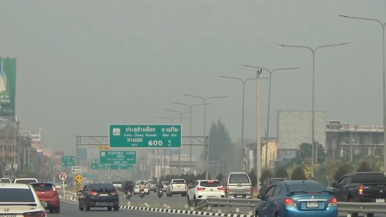 เชียงใหม่อากาศดีขึ้น "พายุฤดูร้อน" ทำฝุ่น PM 2.5-จุดความร้อนลดหลายพื้นที่