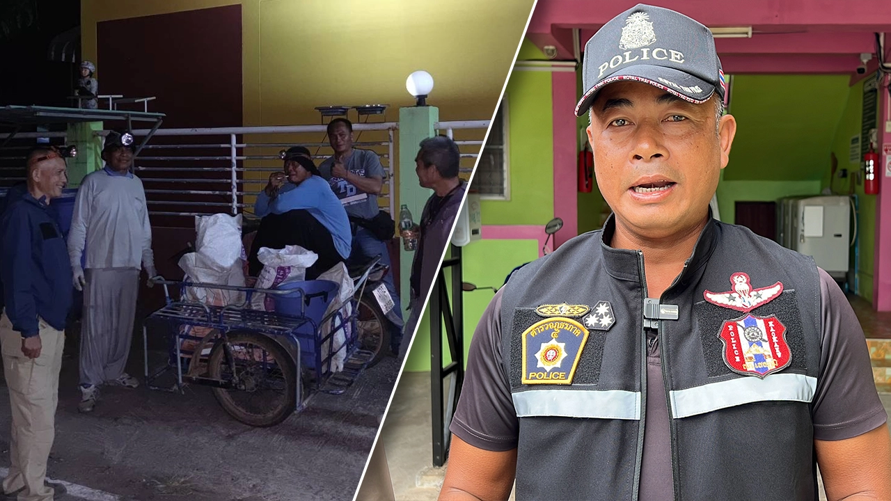 ตำรวจปลอมตัวเป็นคนเก็บของเก่า จับโจรขโมยรถ แฝงตัวนานนับสัปดาห์ เที่ยงคืนถึงตี 5