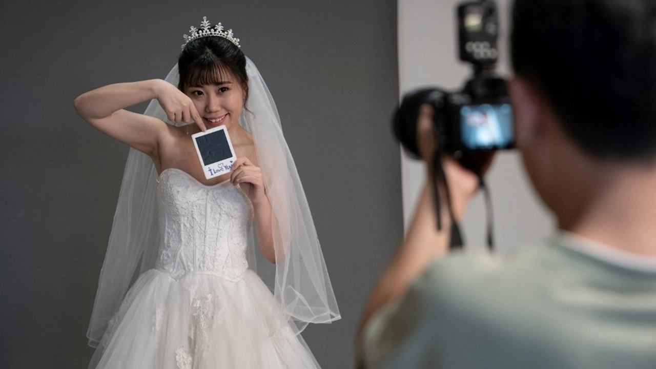 จีนเฮ จำนวนคู่รักแต่งงานกันเพิ่มขึ้นครั้งแรกในรอบ 9 ปี