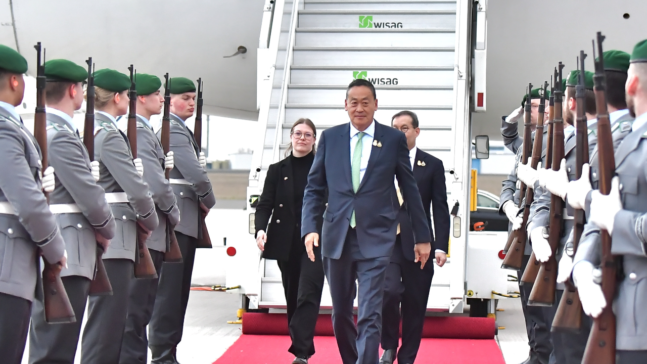 “เศรษฐา” เดินทางถึงเบอร์ลินแล้ว เตรียมพบ 8 นักธุรกิจรายใหญ่ระดับโลก