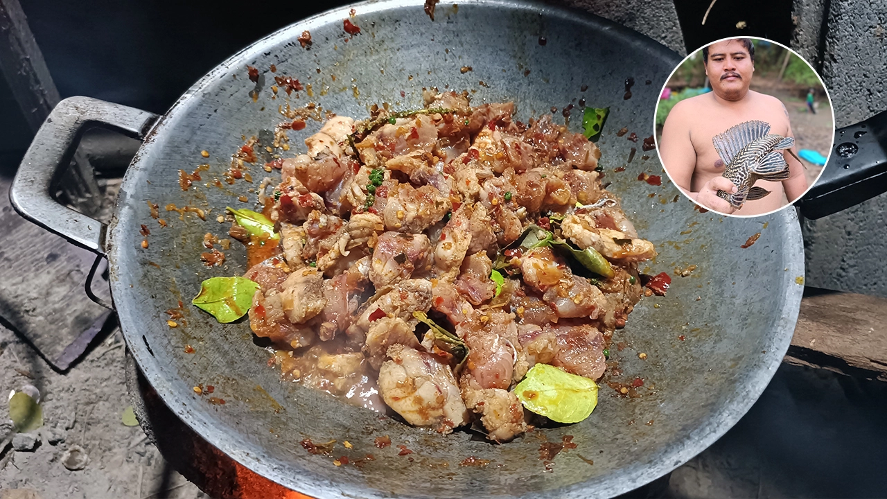 น้ำมูลแห้ง ชาวบ้านโคราชล่าปลาซัคเกอร์ ลดเอเลี่ยนสปีชีส์ เนื้อร่อยทำได้หลายเมนู