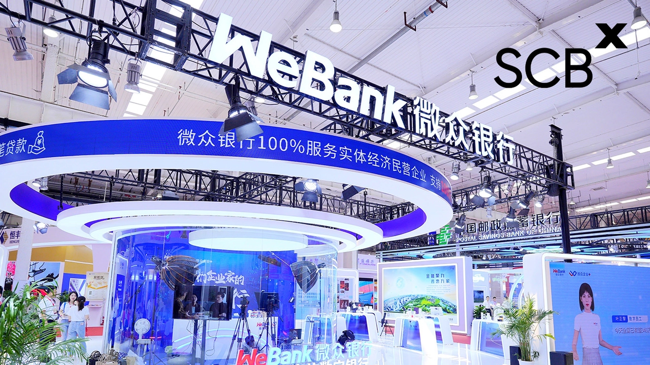 SCBX จับมือ WeBank ธนาคารดิจิทัลในจีน เป็นพันธมิตรด้านเทคโนโลยี ชิงใบอนุญาต Virtual Bank