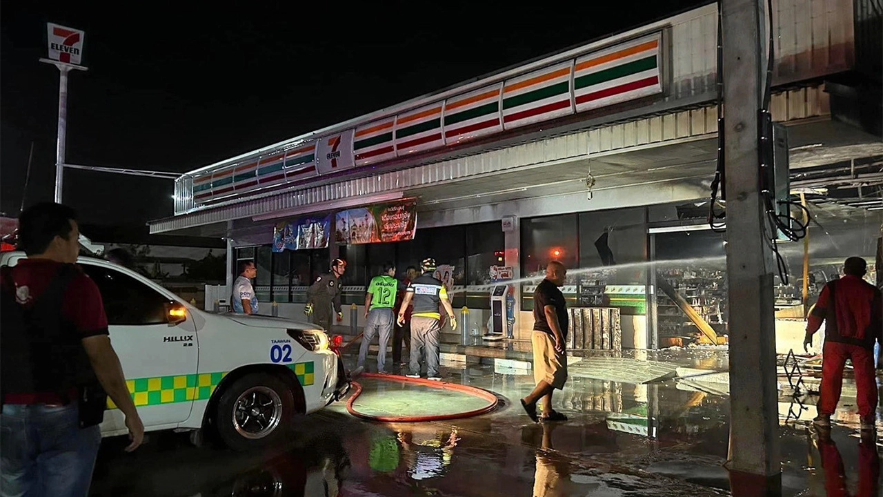 อาละวาด 38 จุด โจรป่วน 3 จว.ใต้ วางเพลิงเผารถ ร้านค้า-บริษัท! บึมปั๊มพม่าดับ