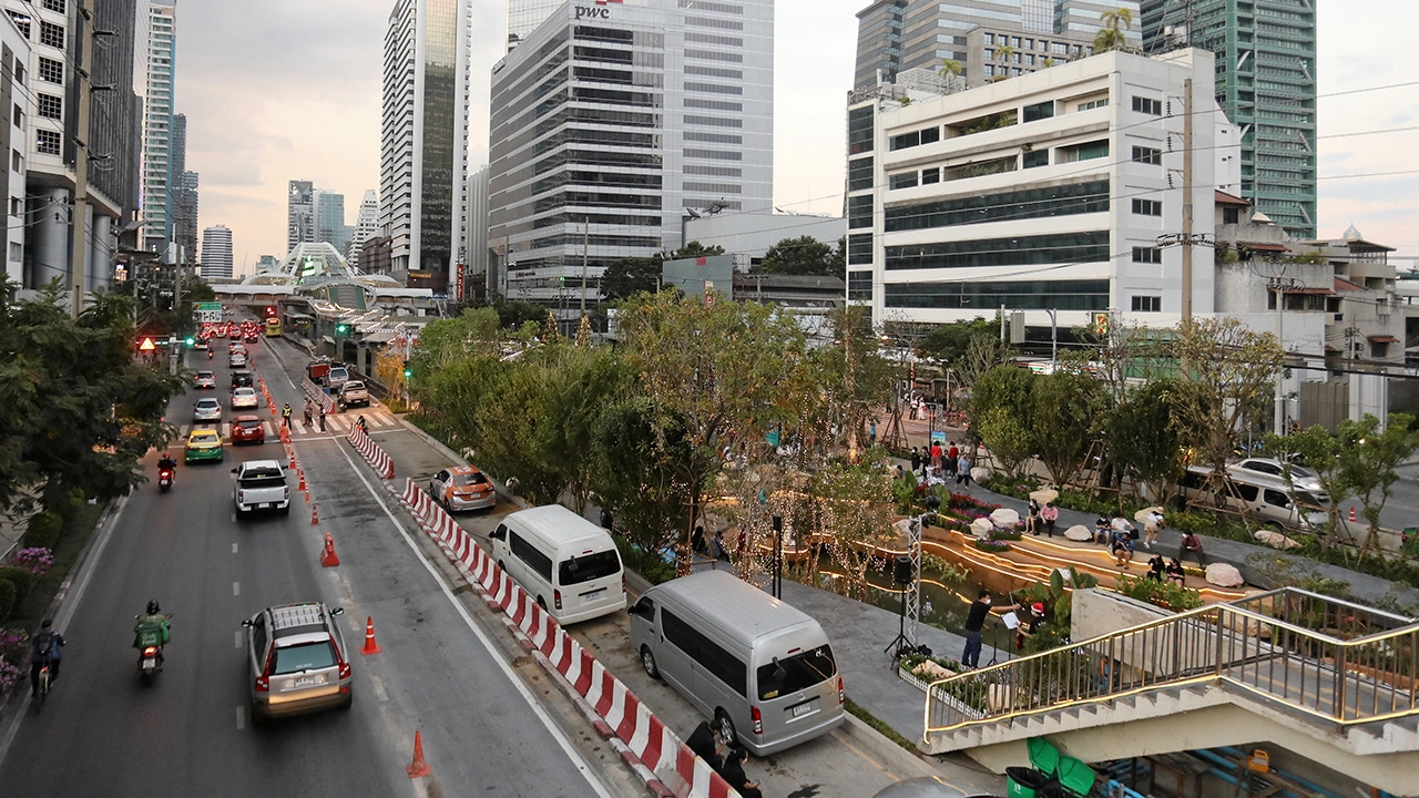 ลดสร้างลงคลองช่องนนทรี ปรับรูปแบบไม่ตัดต้นไม้ ปรับภูมิทัศน์ช่วง 3 ถึง 5