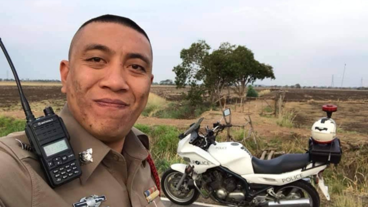 10 โมงเช้า ขอทางให้รถฉุกเฉิน นำ "ด.ต.ปิยนันท์" จากลพบุรี ส่ง รพ.ตำรวจ