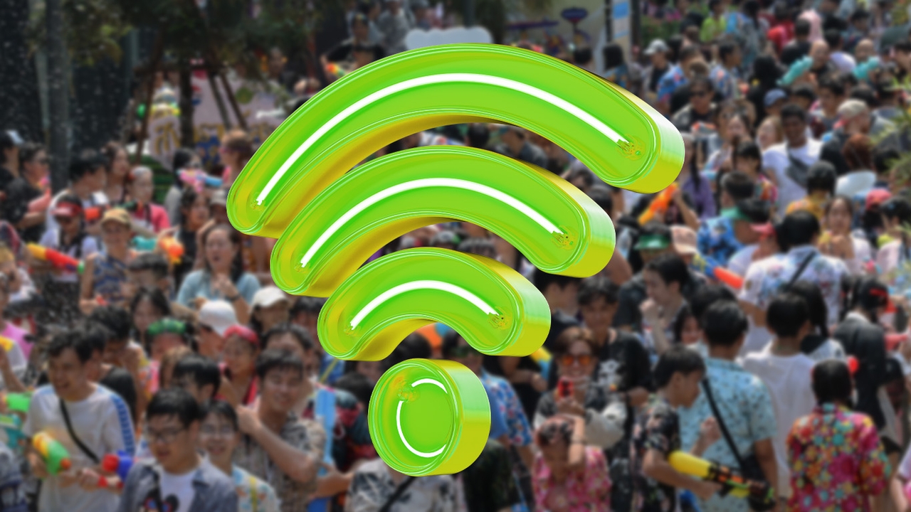 “ถนนข้าวหลาม ชลบุรี” ครองแชมป์ จุดเล่นน้ำ ใช้เน็ตมากสุด พบคนไทยใช้ดาต้า สงกรานต์ พุ่ง 15%