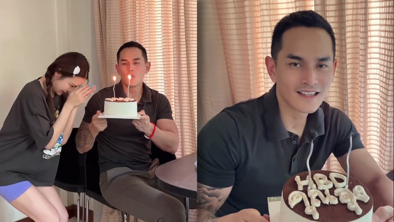 หวานฉ่ำมาก มายด์ ยกเค้กเซอร์ไพรส์วันเกิด สงกรานต์ สุดอบอุ่น (คลิป)