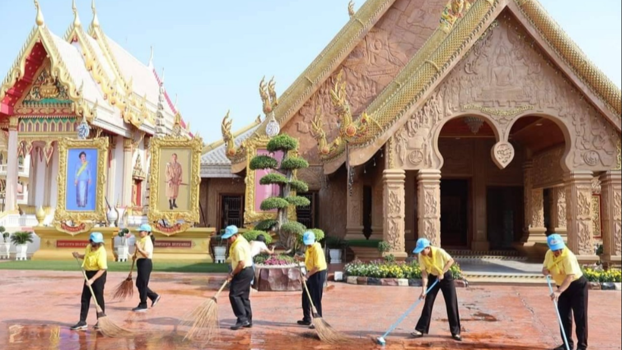 วัดมหาวนาราม สถานที่ประดิษฐานพระบรมสารีริกธาตุ จ.อุบลราชธานี 10-13 มี.ค.