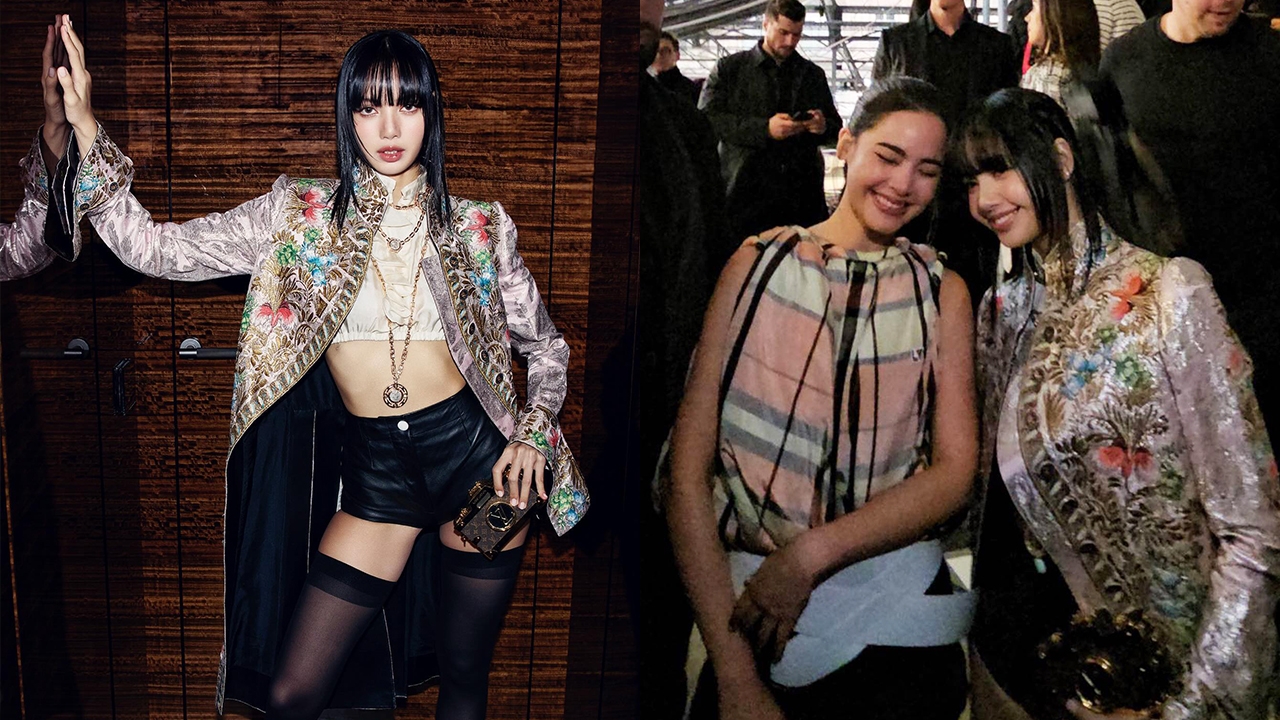 เอฟซีใจฟู ลิซ่า BLACKPINK-ญาญ่า เจอกัน โมเมนต์นี้น่ารักอบอุ่นมาก