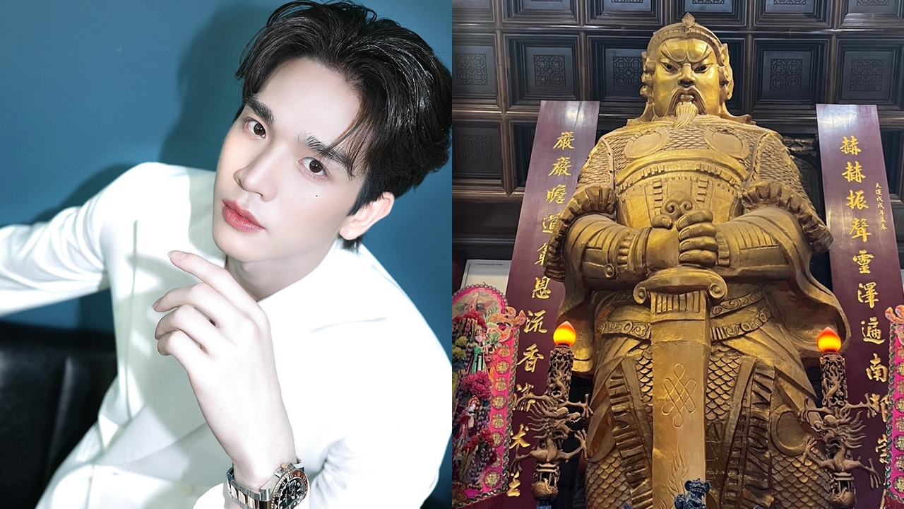 ชาวเน็ตโฟกัส ตงตง ไปไหว้พระกับนักร้องสาวที่ฮ่องกง เพจดังยังโพสต์แซว