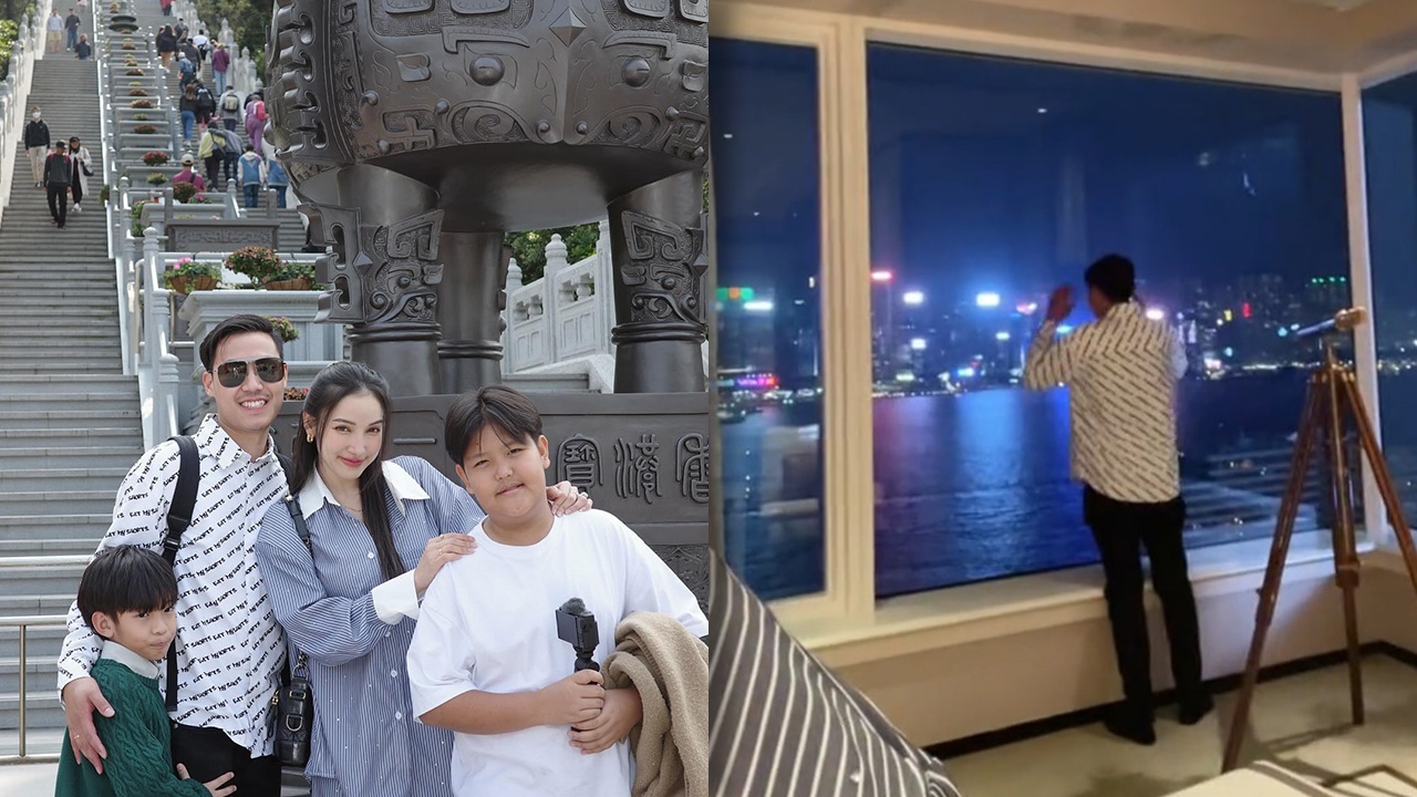 โอ้โห ลูกชายดาราดังมีแฟนคลับเปย์ห้องพักหรูที่ฮ่องกง คืนละ 86,000 บาท (คลิป)