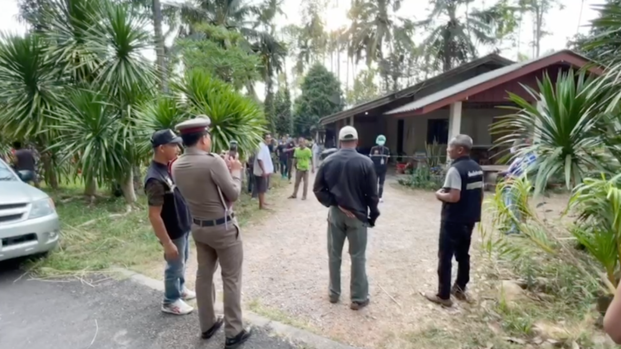 หนุ่มปากพนังชวนเพื่อนก๊งเหล้า เกิดปากเสียง ถูกยิงแสกหน้าดับคาบ้าน