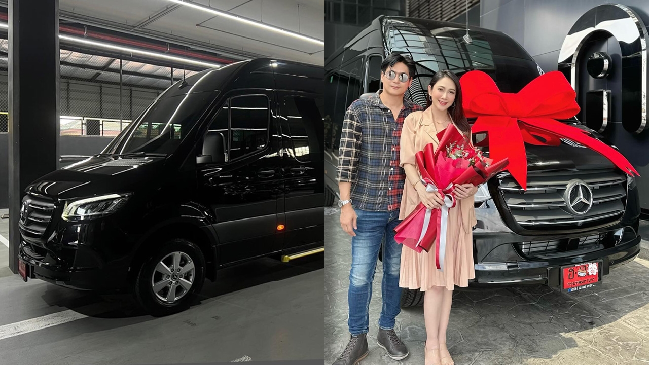 ยุ้ย-ธันน์ ถอยรถหรูป้ายแดงคันใหม่ใหญ่มาก เตรียมต้อนรับลูกสาวคนแรก