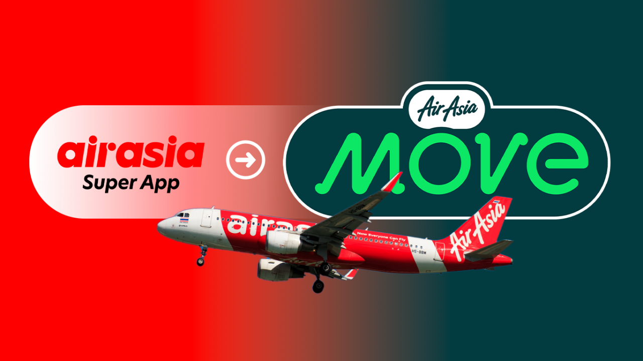 AirAsia MOVE ปรับโฉมแอปพลิเคชันใหม่ โชว์ก้าวใหม่ตอบโจทย์นักเดินทาง