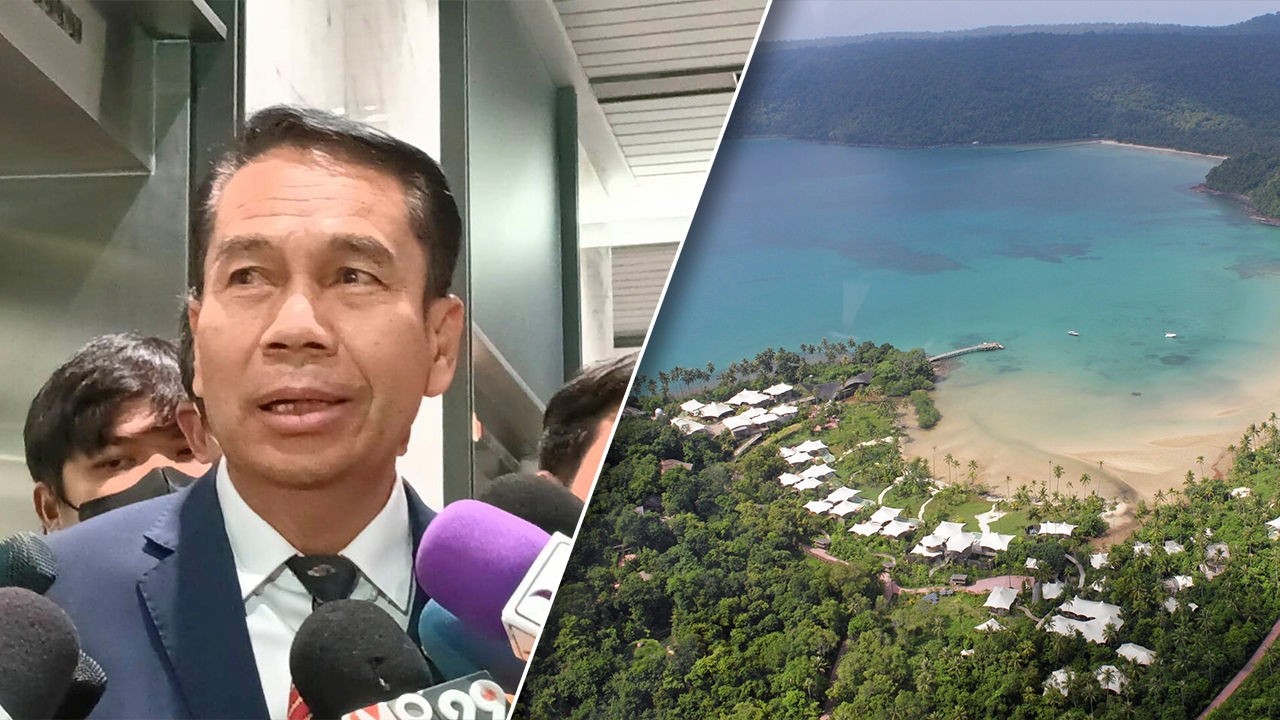 รมว.กลาโหม โยน "กรมสนธิสัญญา" ถกพื้นที่ "เกาะกูด" ไม่ตอบ "อิ๊งค์" ไป "กัมพูชา"