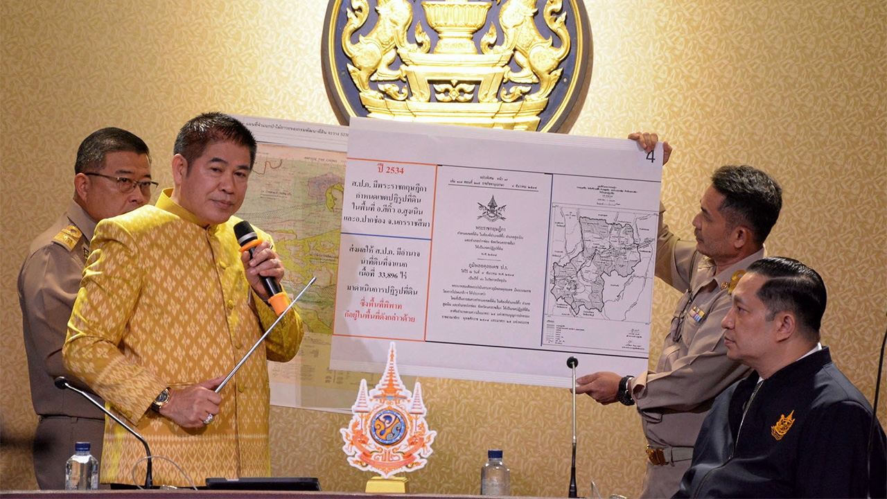 จบข้อพิพาท ปมร้อนที่ดินสปก. “กรมแผนที่ทหาร” ชี้ อยู่นอกเขตอุทยาน