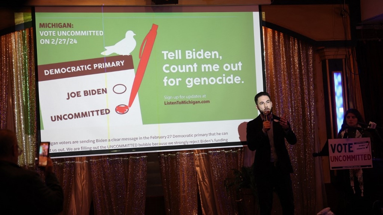 ไบเดนผ่านฉลุย เลือกตั้งไพรมารีที่มิชิแกน แม้โดนประท้วงปมสงครามกาซา