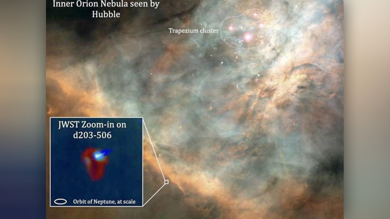 Study of the radiation of massive stars.