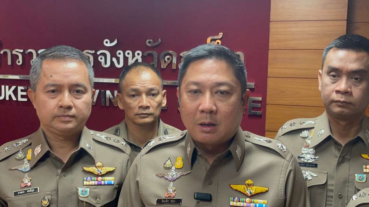 The Phuket commander confirms that there are no foreign mafias in the province.  Order to discover information about persons involved in criminal activity.