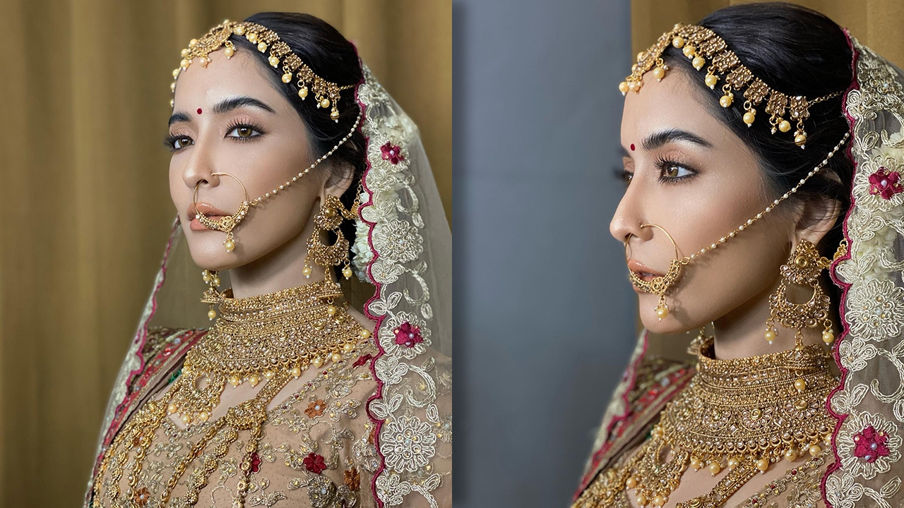 นางเอกดังแปลงโฉมเป็นสาวอินเดีย เสื้อผ้าหน้าผมอลังการ งดงามดุจมหารานี