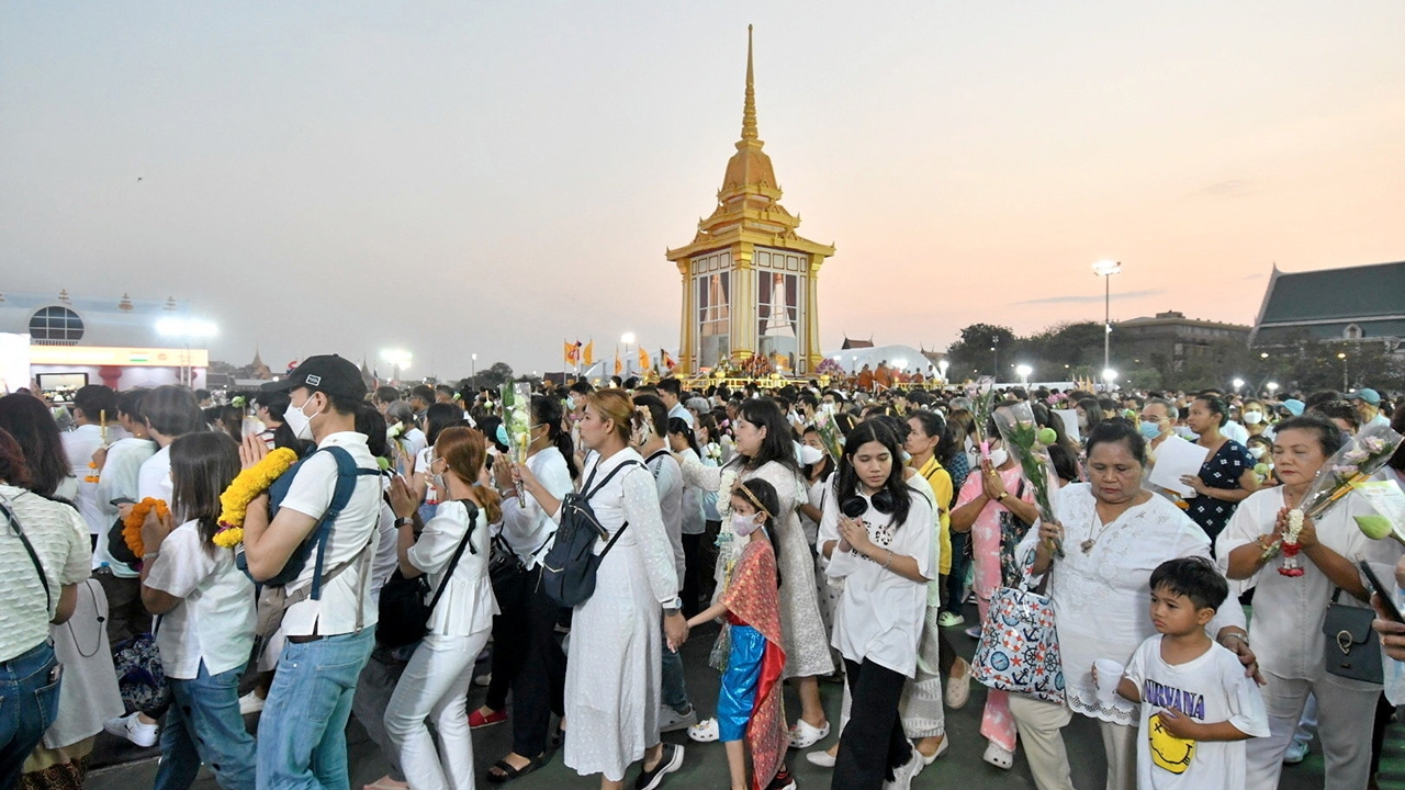 อัญเชิญพระบรมสารีริกธาตุ ประดิษฐานเชียงใหม่ 4 มี.ค.