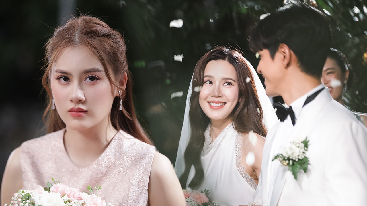 นาน่า สายตาเคียดแค้น ฟิล์ม-เจี๊ยบ วิวาห์หวานฉ่ำ ใน วิมานสีทอง EP.13