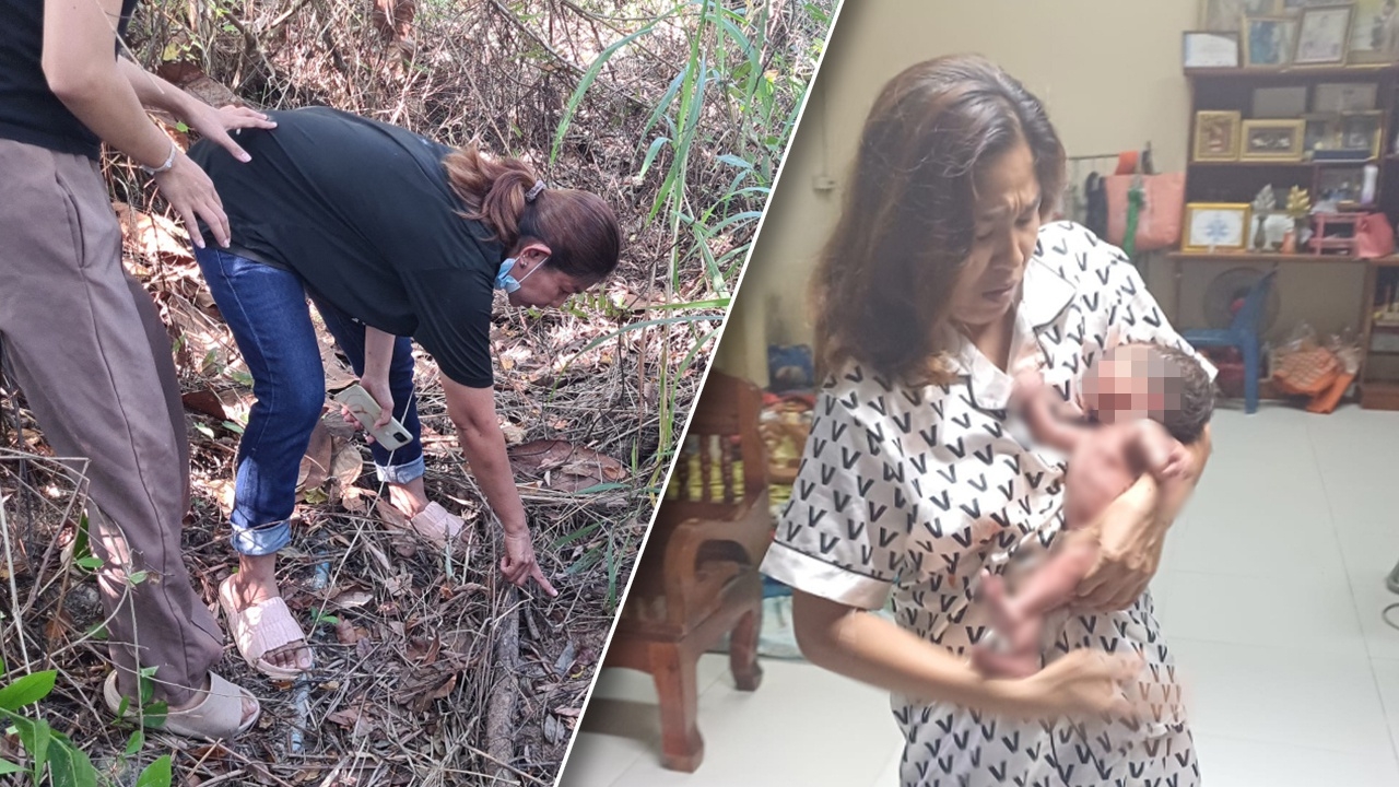 สลด แม่ใจยักษ์ทิ้งลูกให้มดกิน ลุงซาเล้งไปเจอร้องไห้จ้า มีหมายืนฝ้า 